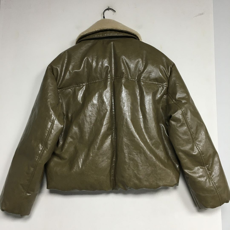 25 온앤온 신상 퍼카라 레더 구스 패딩 85 이미지