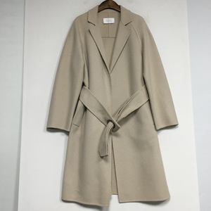 TIME 타임 핸드메이드 캐시미어 양모 코트 F