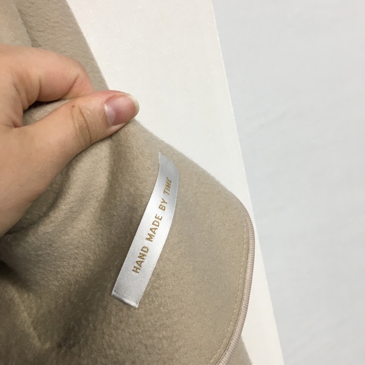 TIME 타임 핸드메이드 캐시미어 양모 코트 F--2