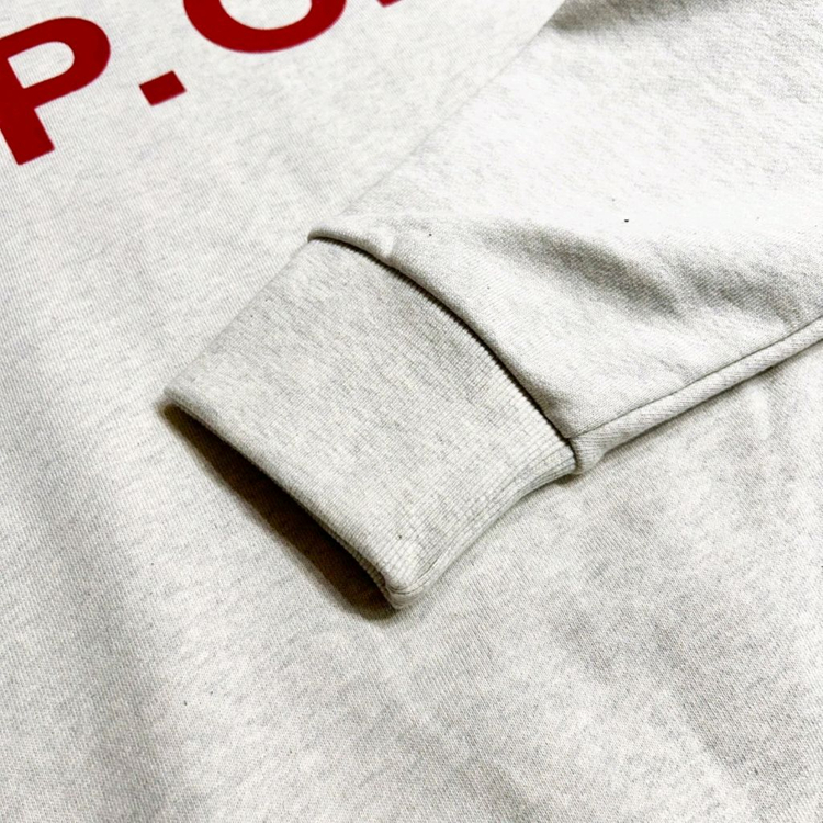 아페쎄 VPC 벨벳 로고 맨투맨 이미지