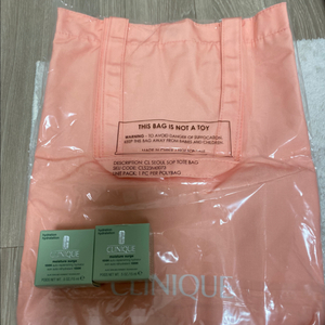 크리니크 서울핑크 토트백 + 수분크림 30m