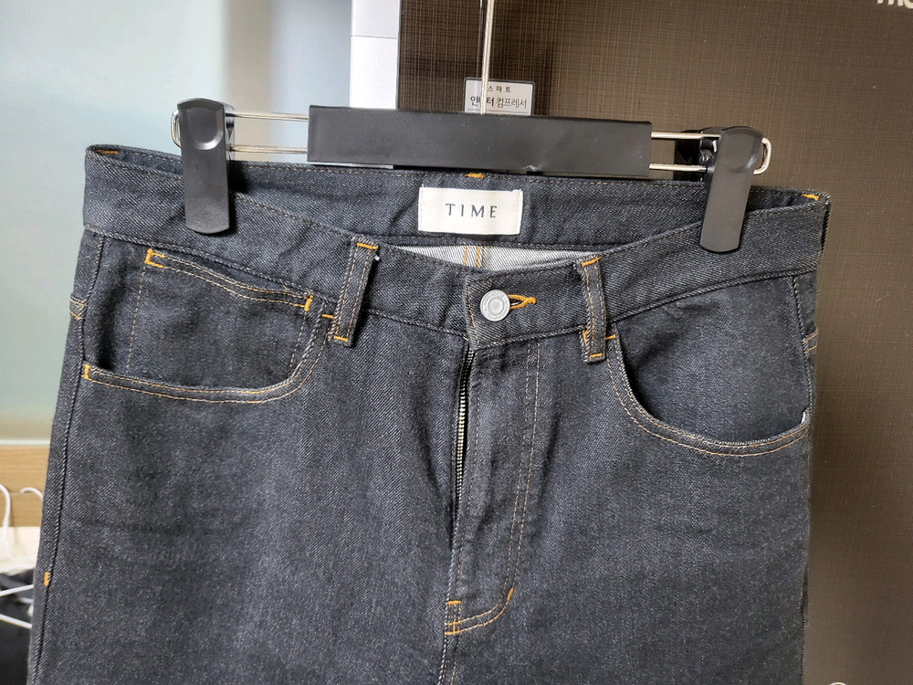 타임옴므 / 릴렉스 생지 데님 팬츠 / 30 이미지