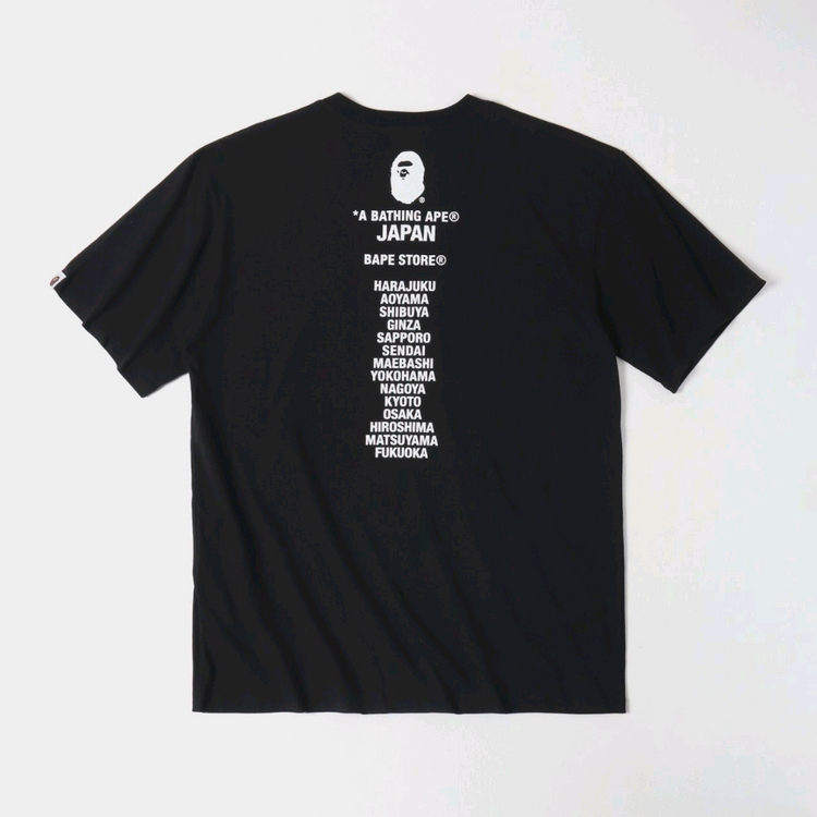 베이프 빅헤드 레터링 반팔티 이미지