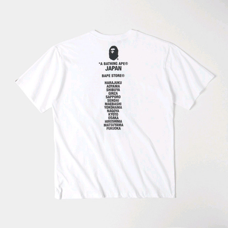 베이프 빅헤드 레터링 반팔티 이미지