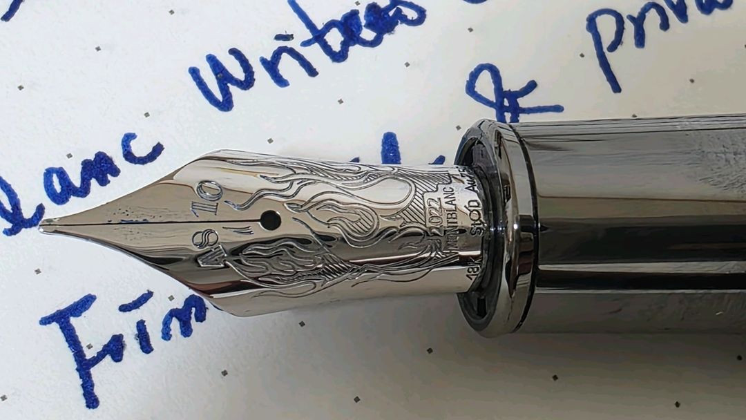 몽블랑 작가에디션 그림형제 한정판 18k 만년필 이미지