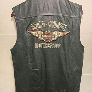 [미착용신품] 할리데이비슨 가죽 조끼 이미지