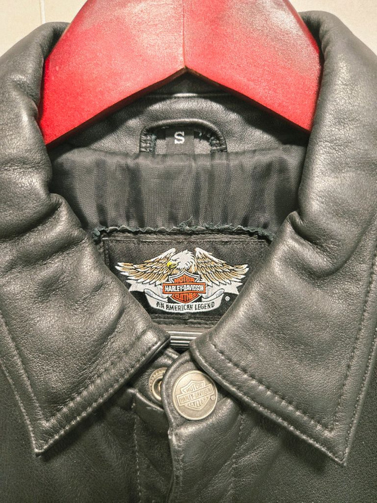 [미착용신품] 할리데이비슨 가죽 조끼 이미지