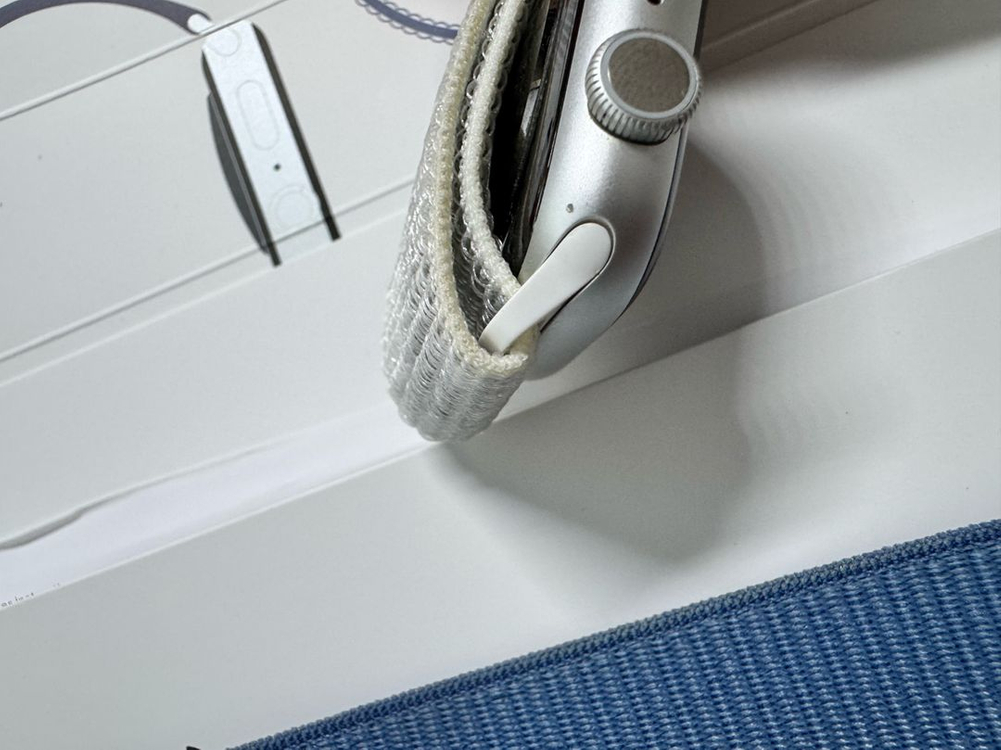 애플워치9 45mm 실버 이미지