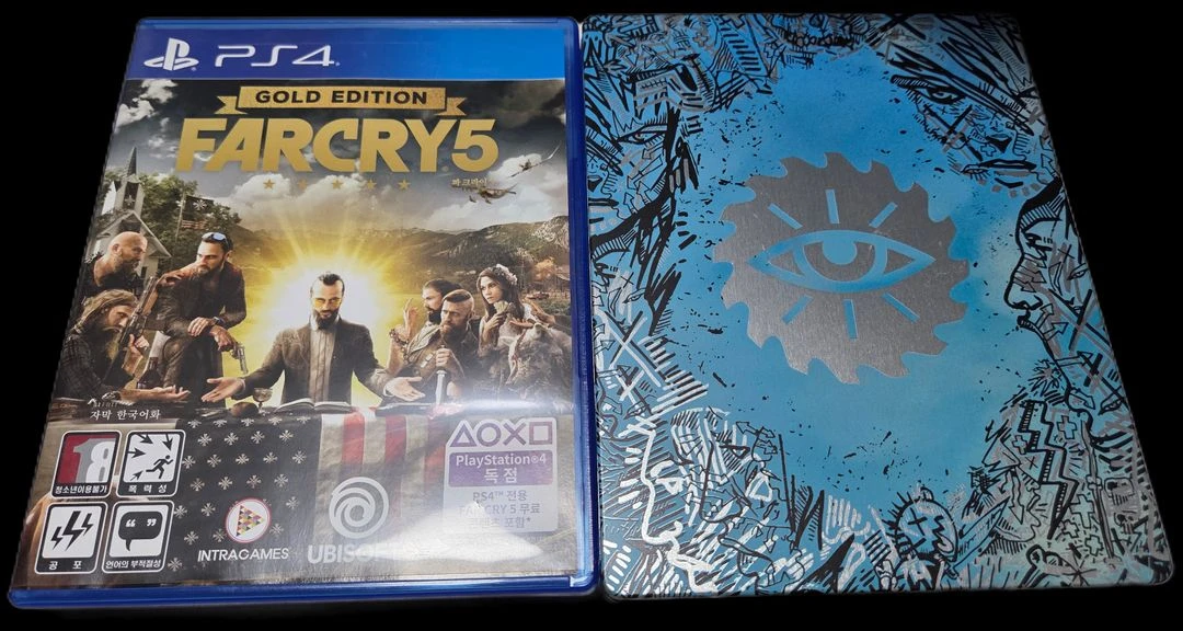 플스4 ps4 파크라이5+뉴던(스틸케이스) - 안심되는 중고거래