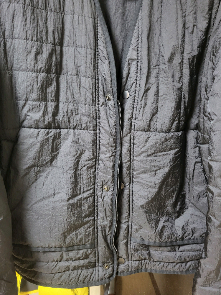 타임옴므/블랙 퀼팅 점퍼/100 이미지