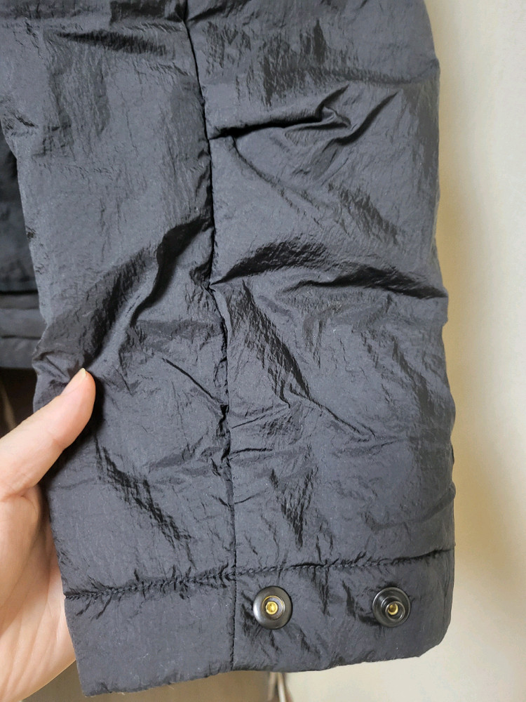 타임옴므/블랙 퀼팅 점퍼/100 이미지