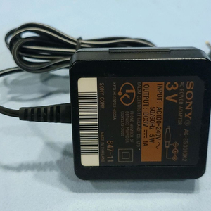 소니 워크맨용 정품 AC 전원아답터 AC-ES3010K2. 이미지