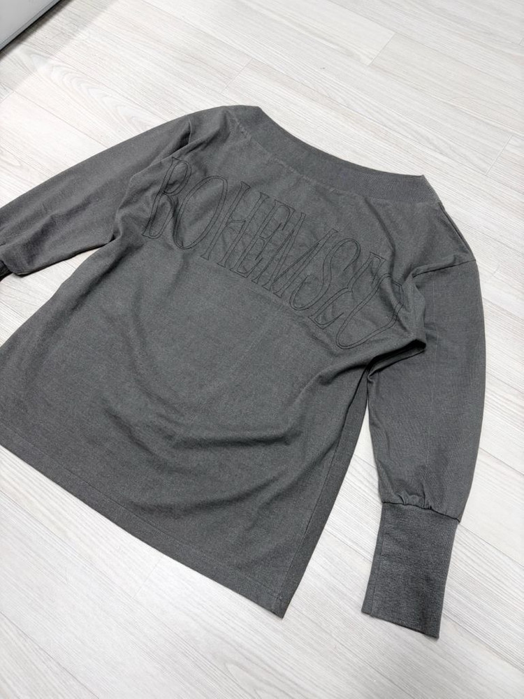 보헤미안서울 언발란스 숄더 티-차콜 이미지