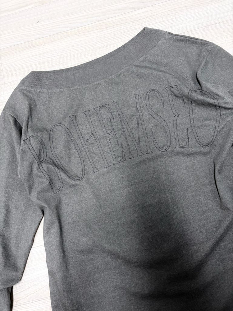 보헤미안서울 언발란스 숄더 티-차콜 이미지