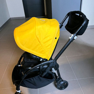 부가부 비6 절충형 유모차 옐로우 풀세트 이미지
