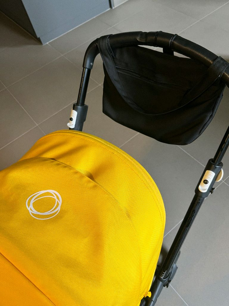 부가부 비6 절충형 유모차 옐로우 풀세트 이미지