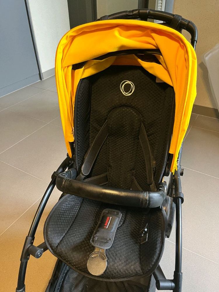 부가부 비6 절충형 유모차 옐로우 풀세트 이미지