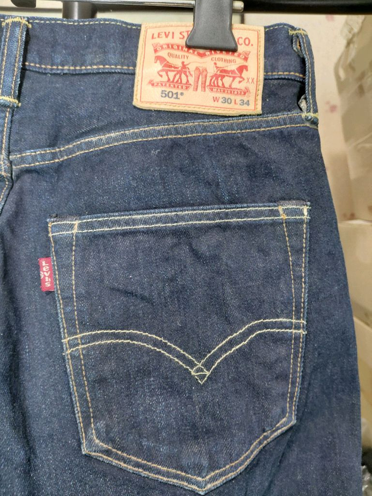[리바이스501]1963 클래식 스트레이트핏 데님 청바지 30사이즈 이미지