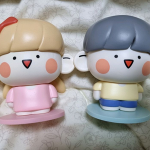 미개봉 쟈근콩/짱큰콩 피규어 세트 이미지