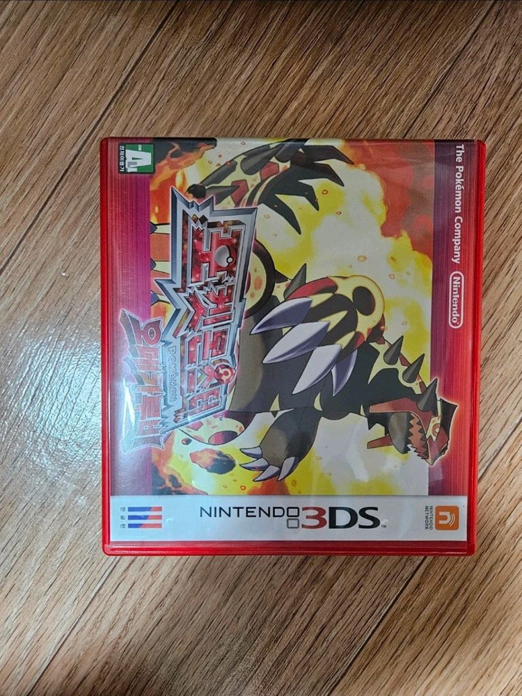 new 닌텐도 3ds XL 메탈릭 블루 + 오메가루비 이미지