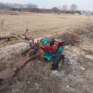 아세아경운기 8마력 츄레라포함 이미지