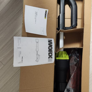 웍스 worx wu231.9 충전 블로워 대포 송풍기(택포) 이미지