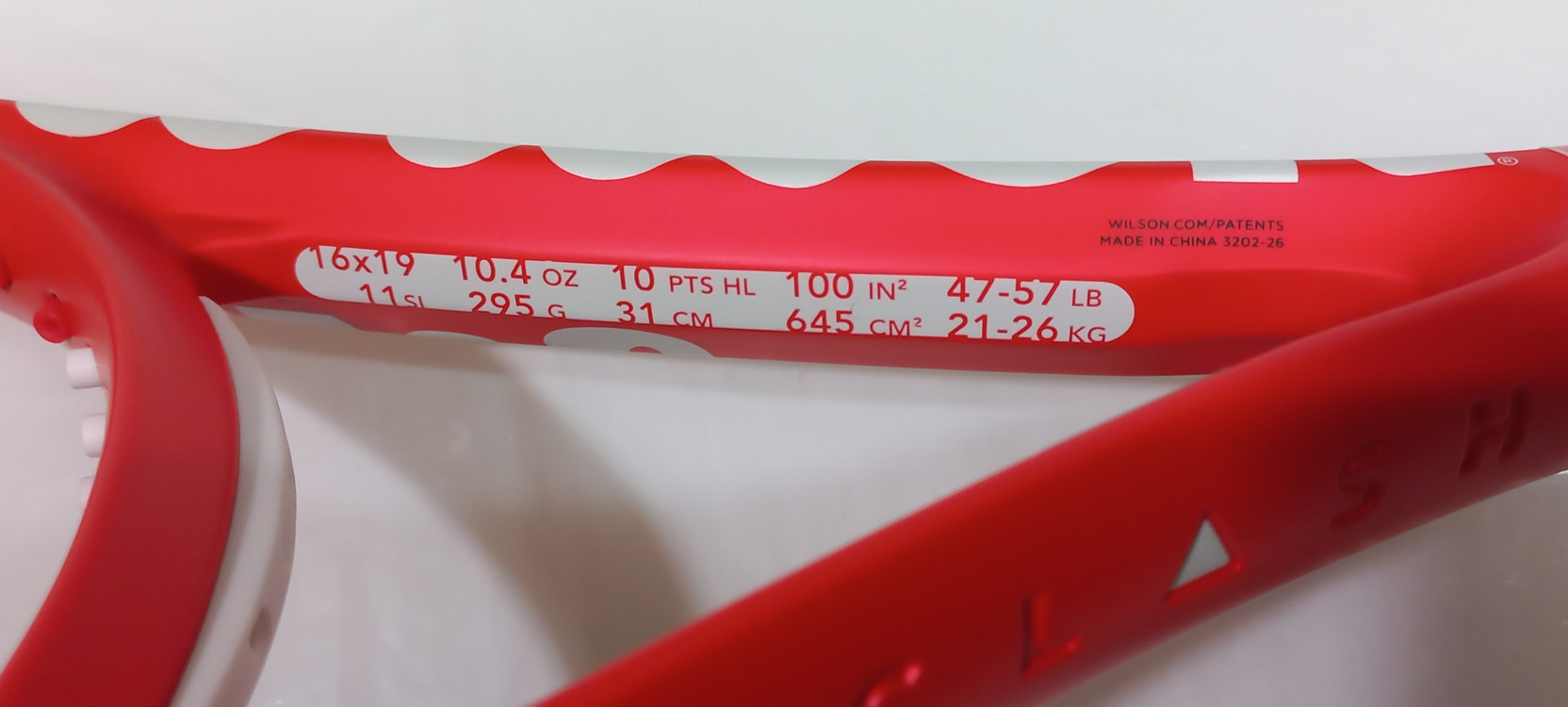 테니스라켓 윌슨 2026 클래시 100 v3 리버스 (295g) 이미지