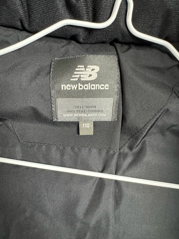 뉴발란스 키즈 롱패딩 블랙 110--5