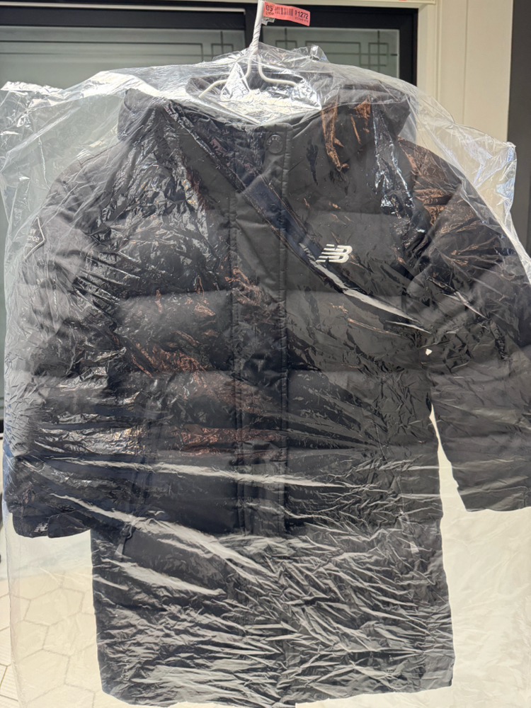 뉴발란스 키즈 롱패딩 블랙 110--7