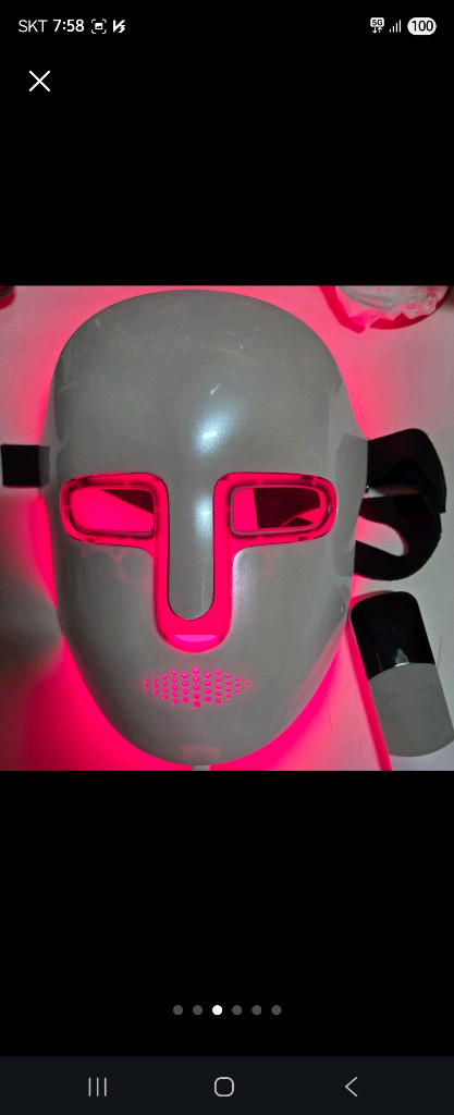 쥬베라 3파장 LED 마스크 이미지