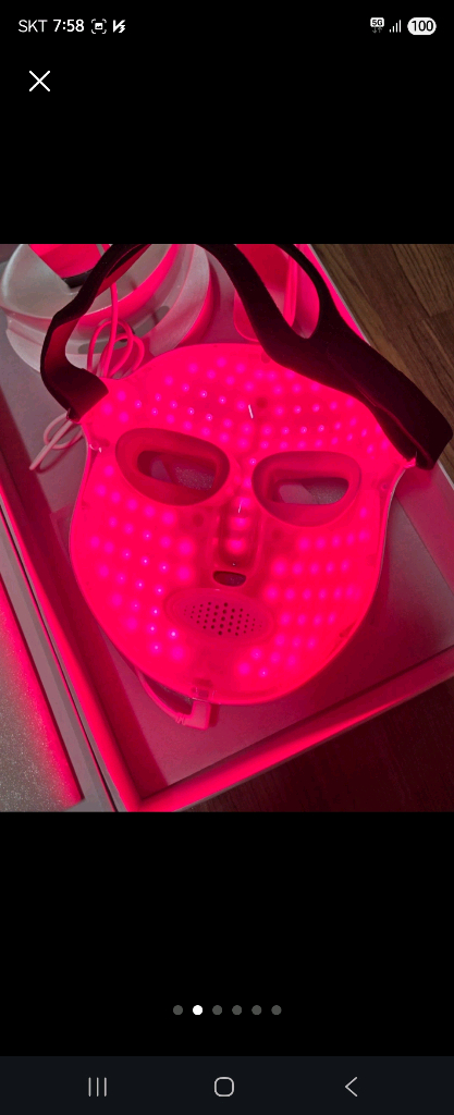 쥬베라 3파장 LED 마스크 이미지