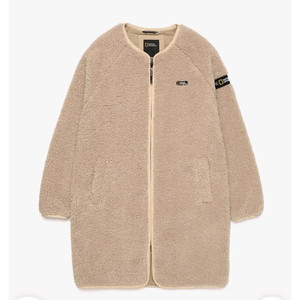 네셔널지오그래픽 뽀글이 롱 풀집업 M 새상품급 이미지