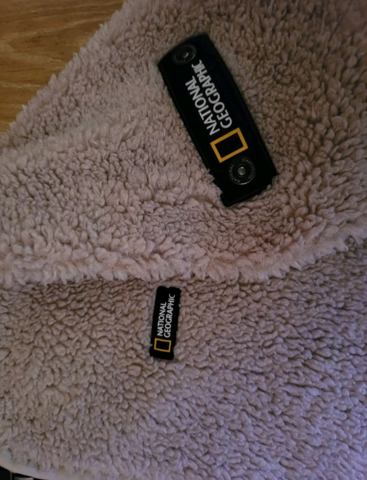 네셔널지오그래픽 뽀글이 롱 풀집업 M 새상품급 이미지