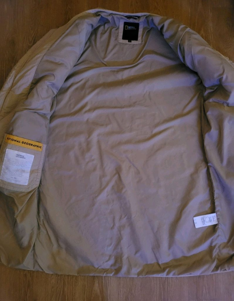 네셔널지오그래픽 뽀글이 롱 풀집업 M 새상품급 이미지