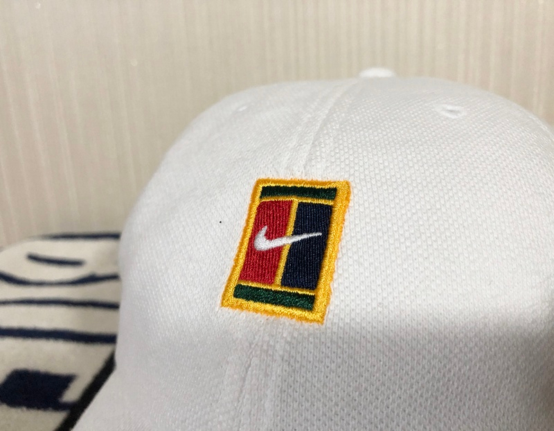 나이키 테니스코트 모자/캡(화이트) 이미지