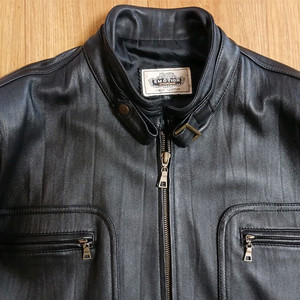 이모션(정품) 남성 이태리 양가죽 자켓 (블랙) (95~100슬림) (상태 깨끗하고 좋아요) 이미지