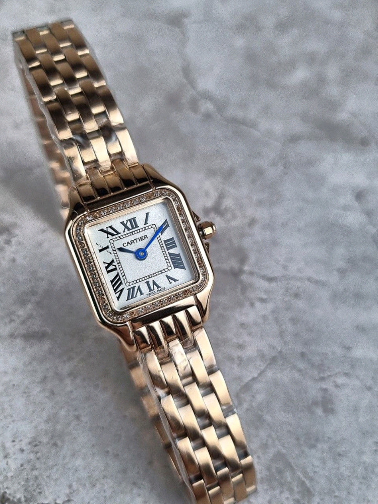 까르띠에 팬더 드 까르띠에 워치 로즈골드 다이아 이미지
