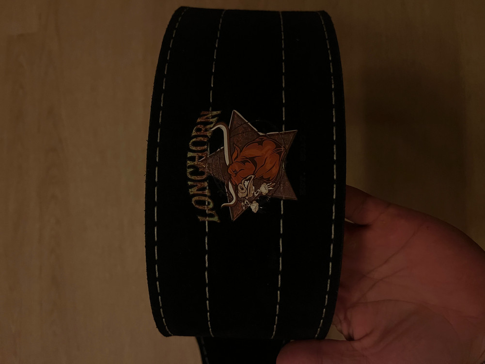 타이탄 롱혼 싱글 프롱 벨트 10mm TITAN LONGHORN Single Prong Belt--3