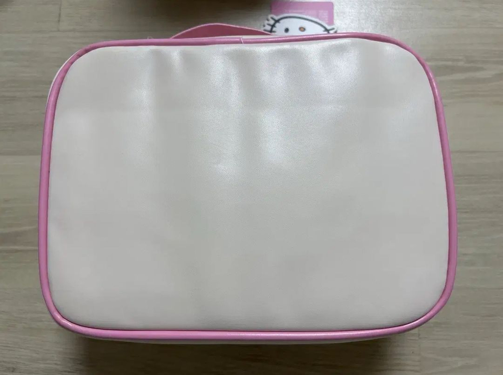 산리오 헬로키티 핑크색 화장품 파우치 가방 새상품 이미지