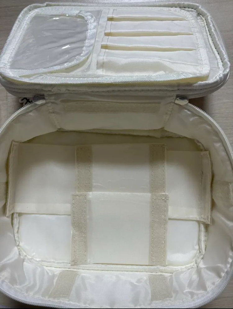 산리오 헬로키티 핑크색 화장품 파우치 가방 새상품 이미지