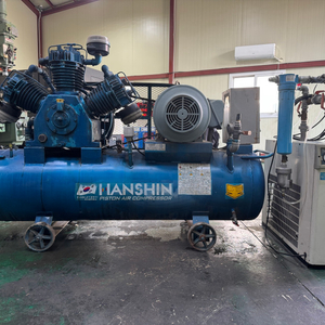 한신 20HP 콤프레샤 + 오리온 에어드라이어 세트 일괄판매 2014년식 이미지