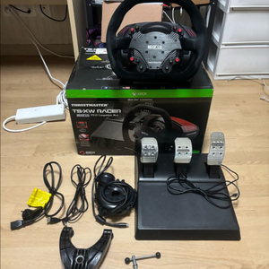 Thrustmaster TS-XW 스파르코 에디션 레이싱 휠 세트 풀박스 이미지