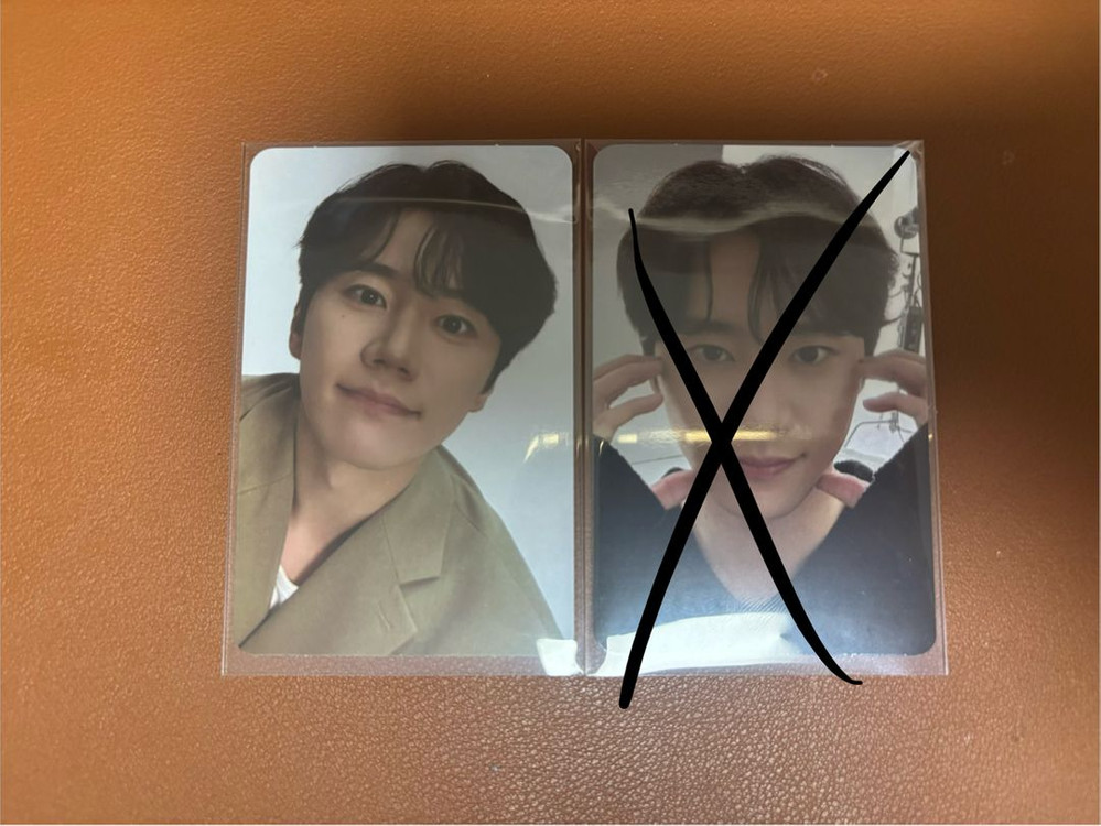 탈덕) 이준영 씬바이준영 굿즈 특전 포카 팝니다 이미지