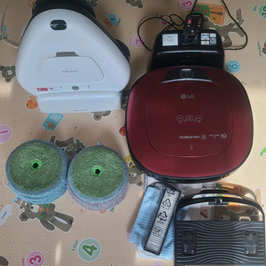 LG 로보킹 & 에브리봇 물걸레 로봇청소기 이미지