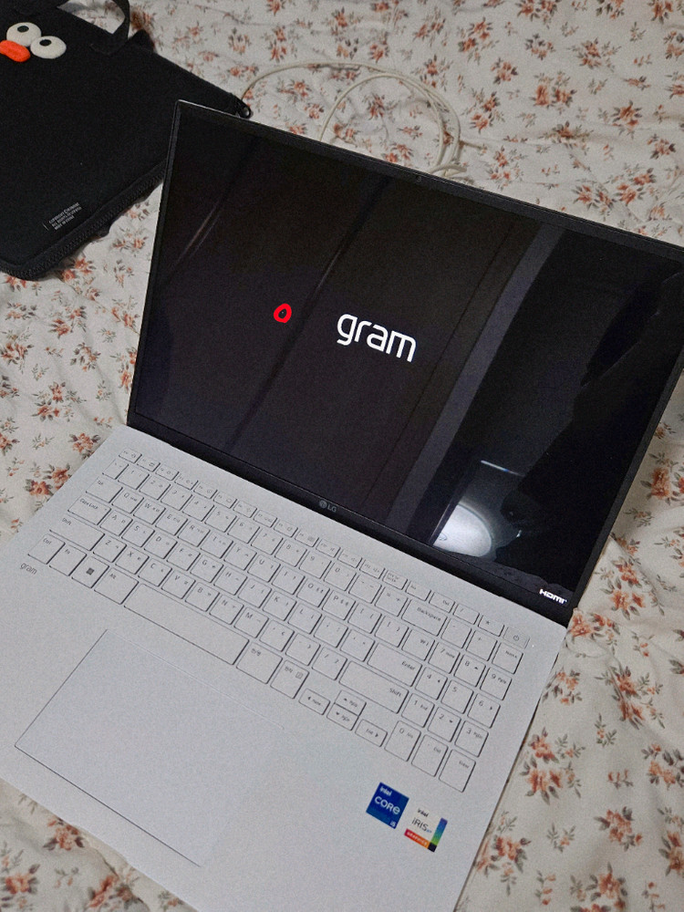 LG그램 16인치(16ZD95P-GX56K , 화이트, 1TB) 팝니다. 이미지