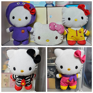 헬로키티 인형 맥도날드 한정판 인형 키티인형 4종세트 #거의새거# 이미지