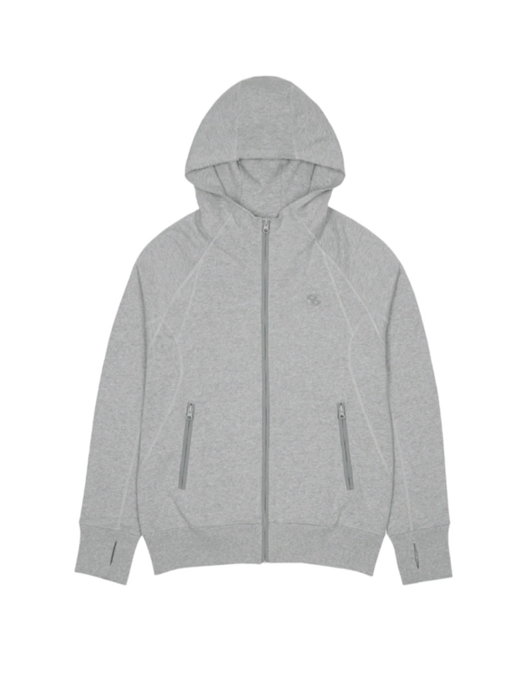 산산기어 슬링 집업 후디 멜란지 그레이 sling zip up - 안심되는 중고거래
