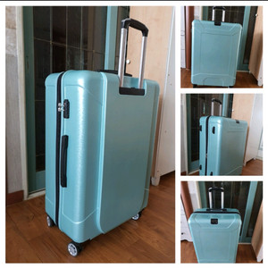 대형케리어4륜바퀴부드럽게잘됨비번장치확대지퍼있음하드케이스저렴히5만원 이미지