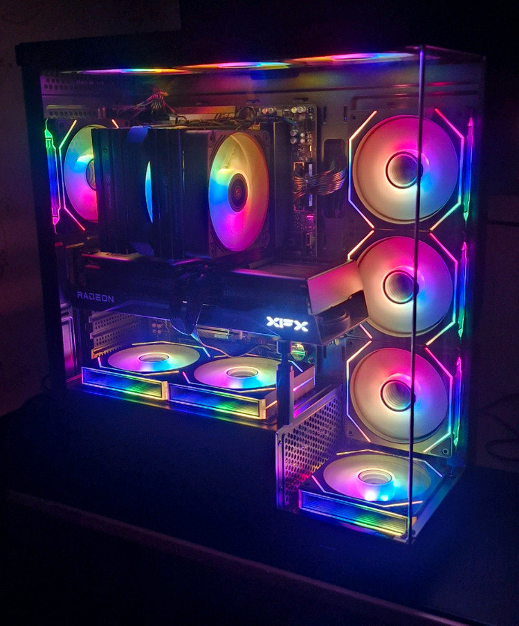 9800x3d+9070xt 조립PC 모니터 풀세트 팝니다 이미지