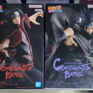 반프레스토 사스케 이타치 콤비네이션 배틀 피규어 세트 이미지